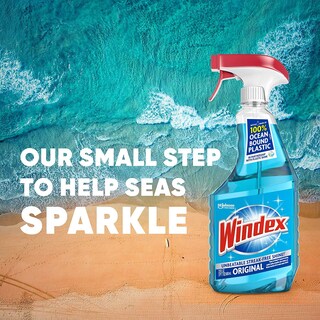 Foto 3 | Limpiador De Vidrios Windex Original, Recarga De 5 Litros Y Aerosol Activador De 950 Ml - Venta Internacional.