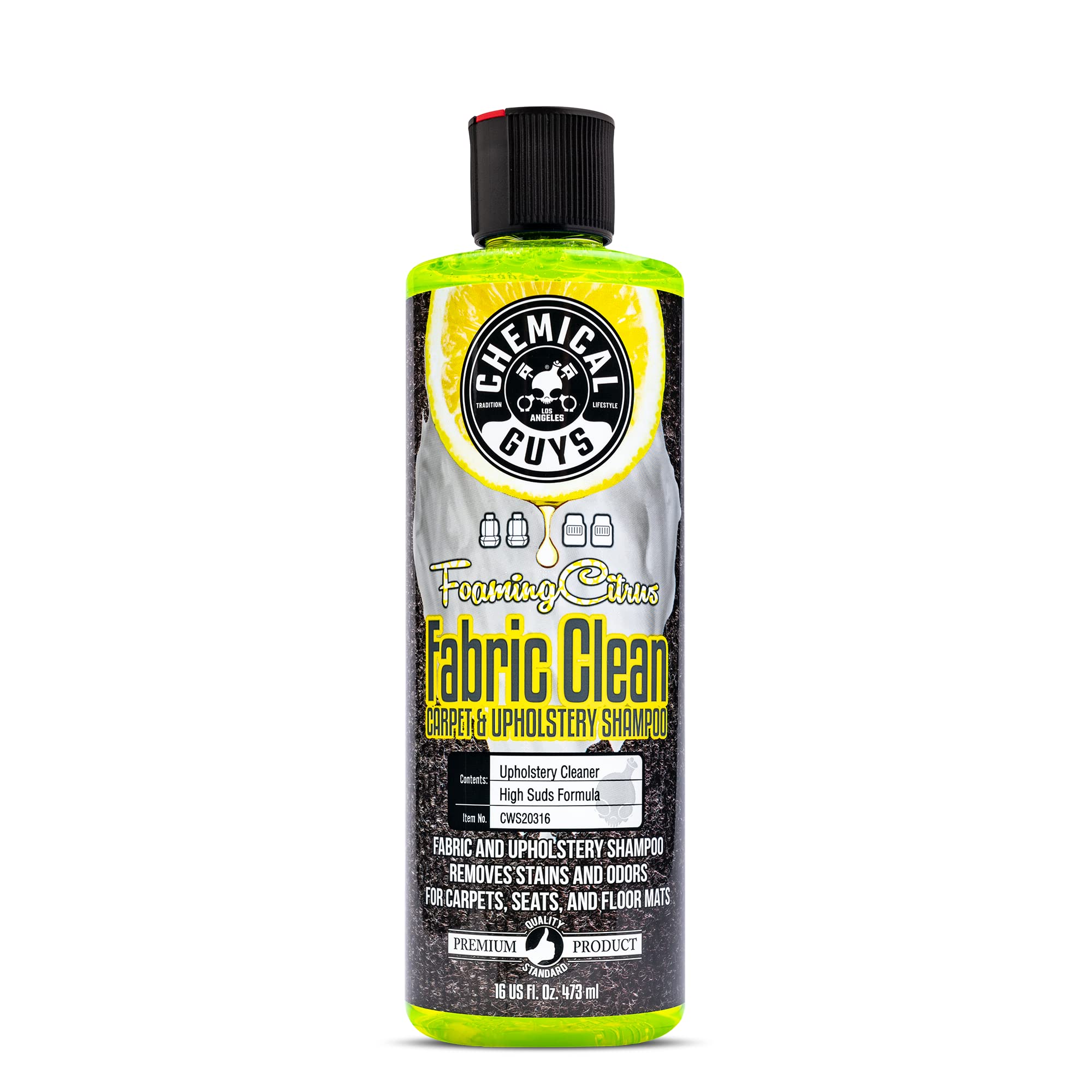 Foto 1 | Limpiador De Alfombras Y Tapicería Chemical Guys Cws20316 473 Ml - Venta Internacional.