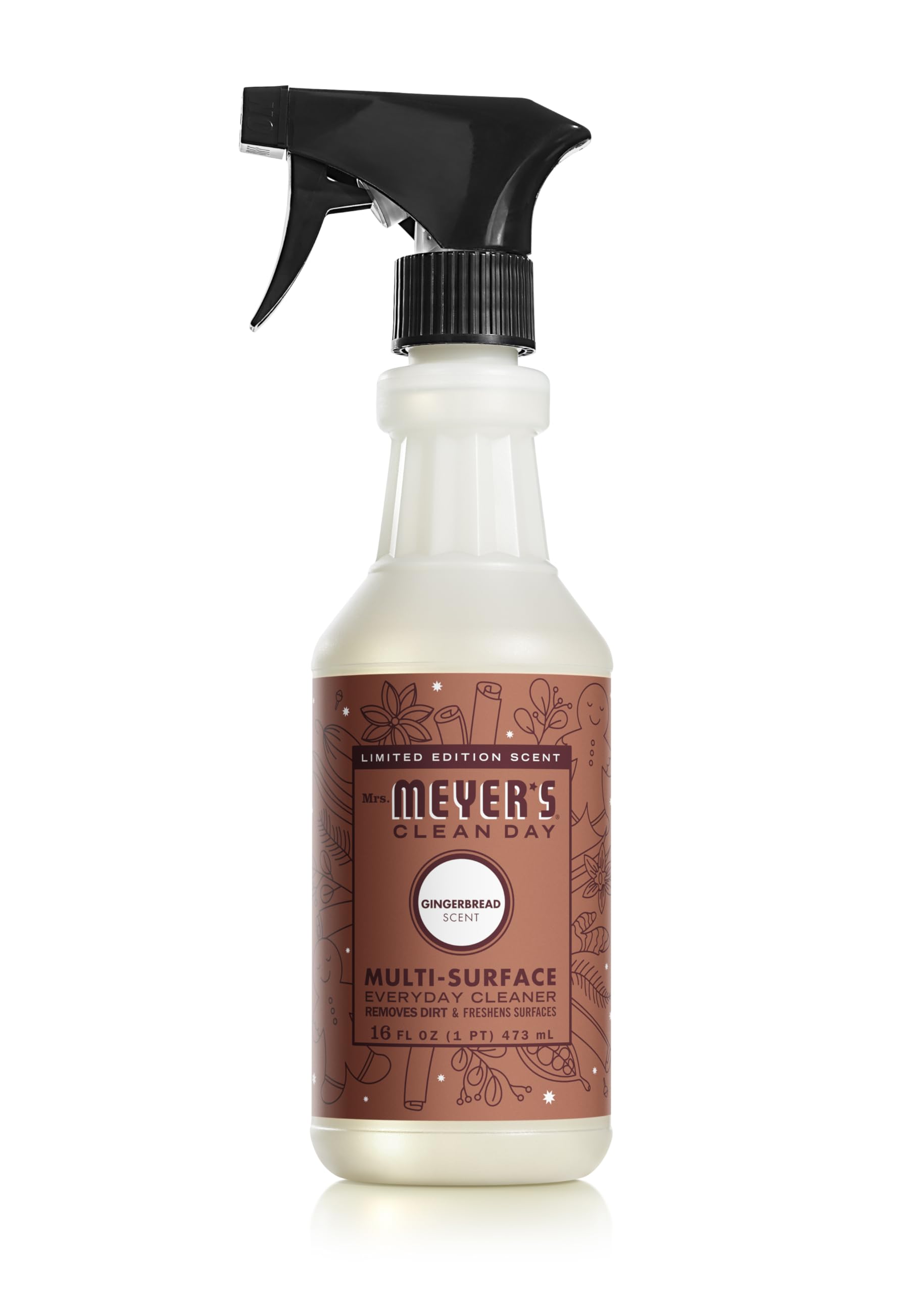 Foto 2 pulgar | Limpiador Mrs. Meyer's Clean Day, Multisuperficie, 480 Ml, Pan De Jengibre - Venta Internacional.