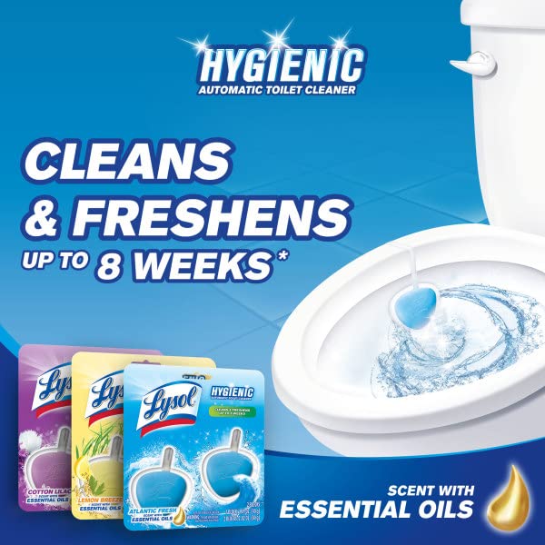 Foto 3 pulgar | Limpiador De Inodoros Lysol Automatic In-the-bowl Atlantic Scent - Venta Internacional.