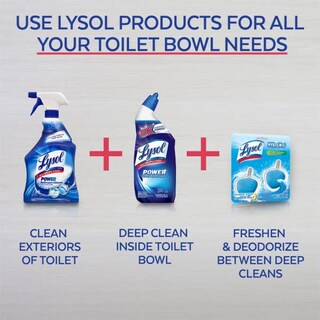 Foto 5 | Limpiador De Inodoros Lysol Automatic In-the-bowl Atlantic Scent - Venta Internacional.