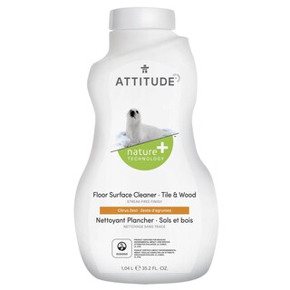 Foto 1 | Limpiador De Superficies De Suelo Attitude Tile Wood, 1 Litro, Cáscara De Cítricos - Venta Internacional.