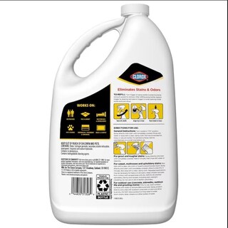 Foto 2 | Remolvedor De Orina Clorox Cloroxpro Para Manchas Y Olores, Recarga De 3,8 L - Venta Internacional.