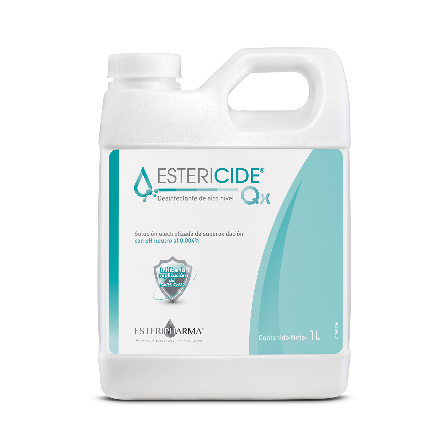 Foto 1 | Estericide Qx Desinfectante De Alto Nivel 1l Limpiador Multisuperficies