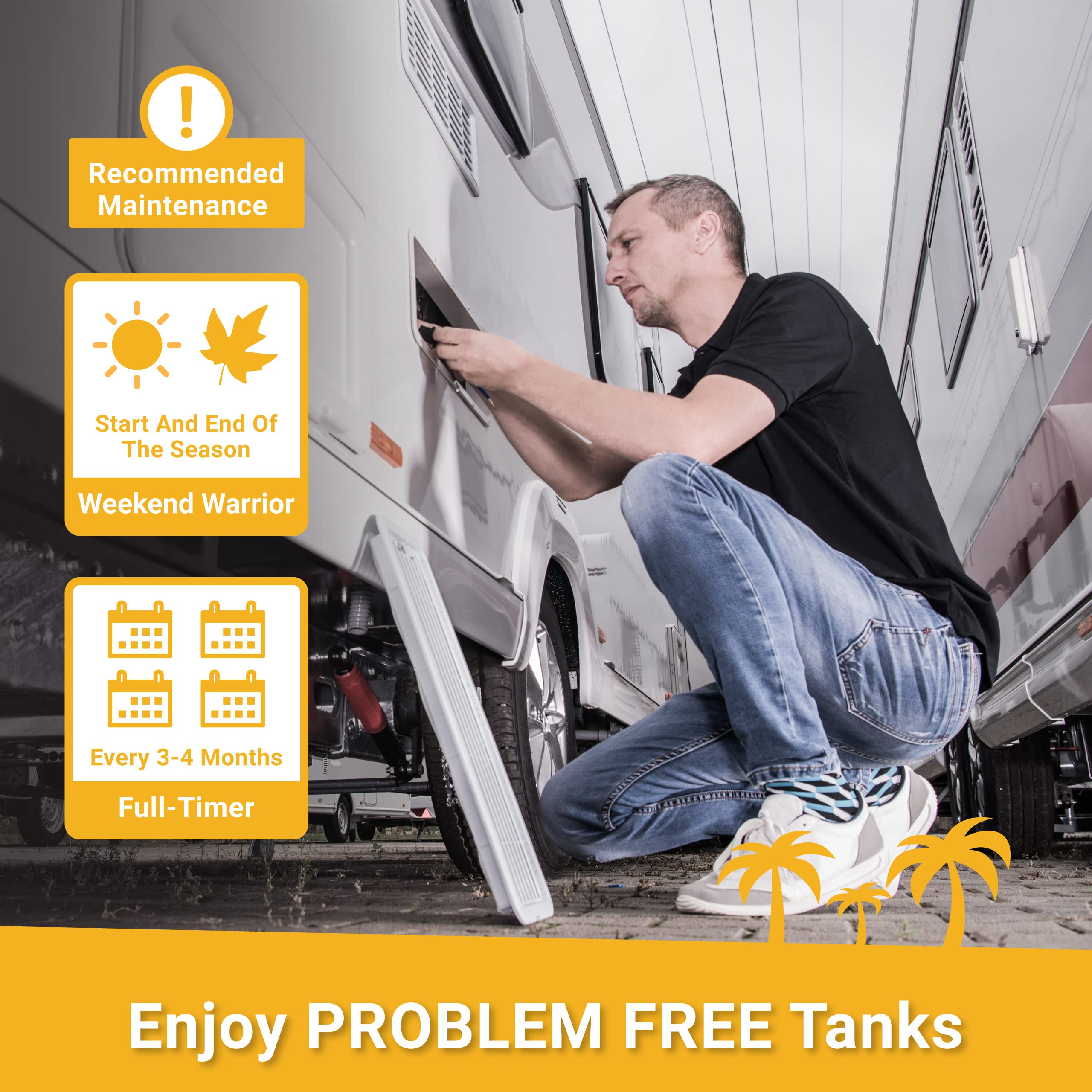 Foto 6 | Líquido Limpiador Profundo Rv Black Tank Unique Clean-it 960 Ml - Venta Internacional.