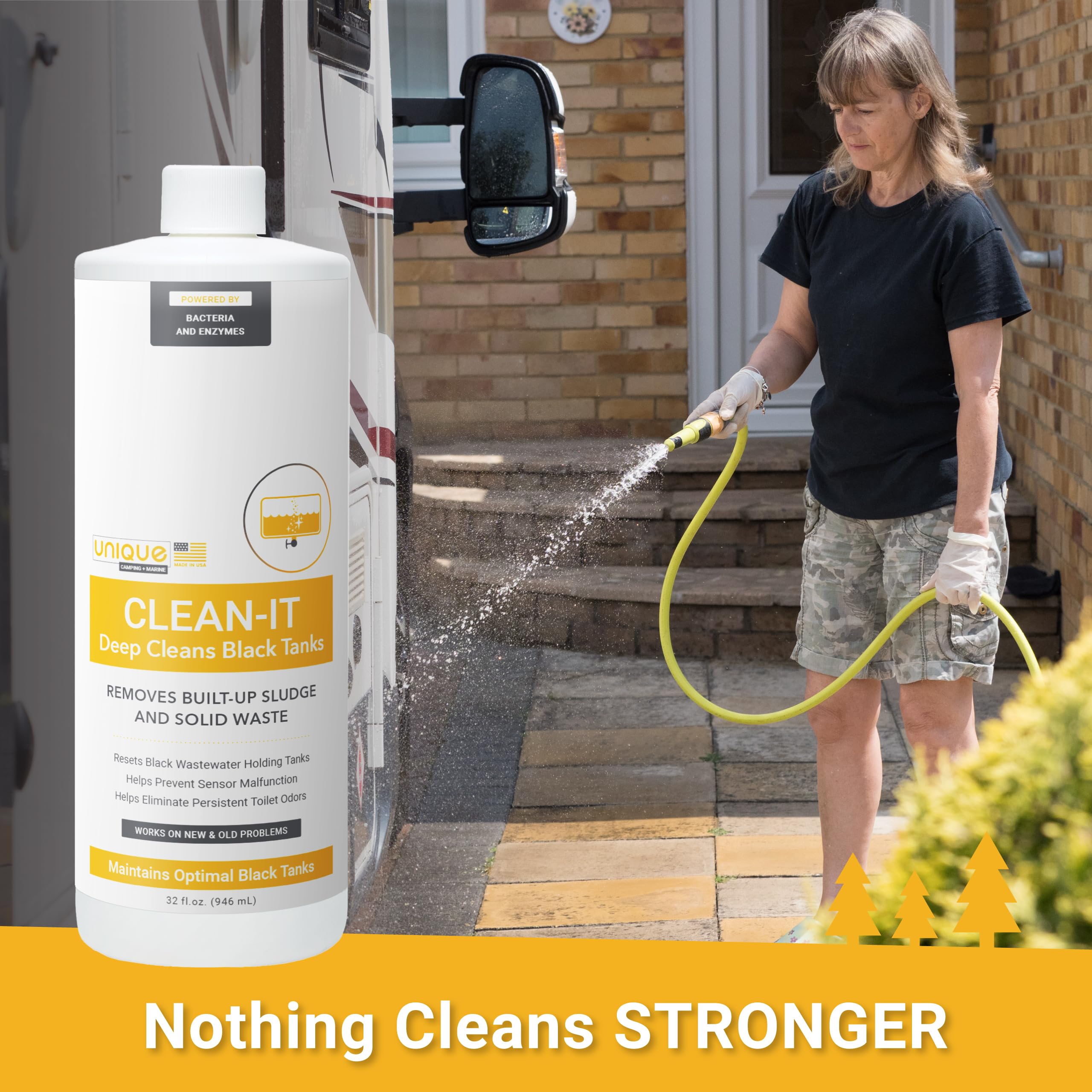 Foto 7 | Líquido Limpiador Profundo Rv Black Tank Unique Clean-it 960 Ml - Venta Internacional.