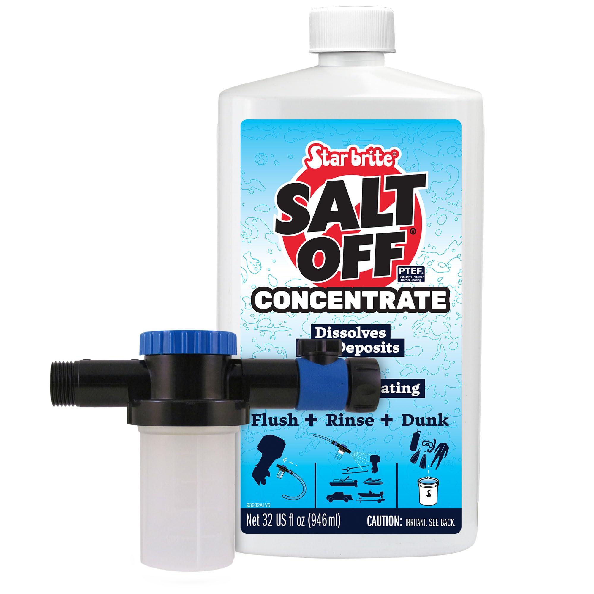Foto 2 pulgar | Limpiador De Sal Para Lavar Y Limpiar Motores Marinos Star Brite 946 Ml - Venta Internacional.