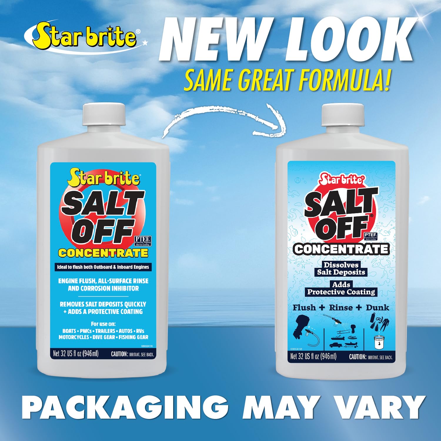 Foto 4 | Limpiador De Sal Para Lavar Y Limpiar Motores Marinos Star Brite 946 Ml - Venta Internacional.