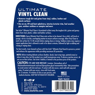 Foto 2 | Limpiador Multisuperficie Star Brite Ultimate Vinyl Clean 960 Ml - Venta Internacional.