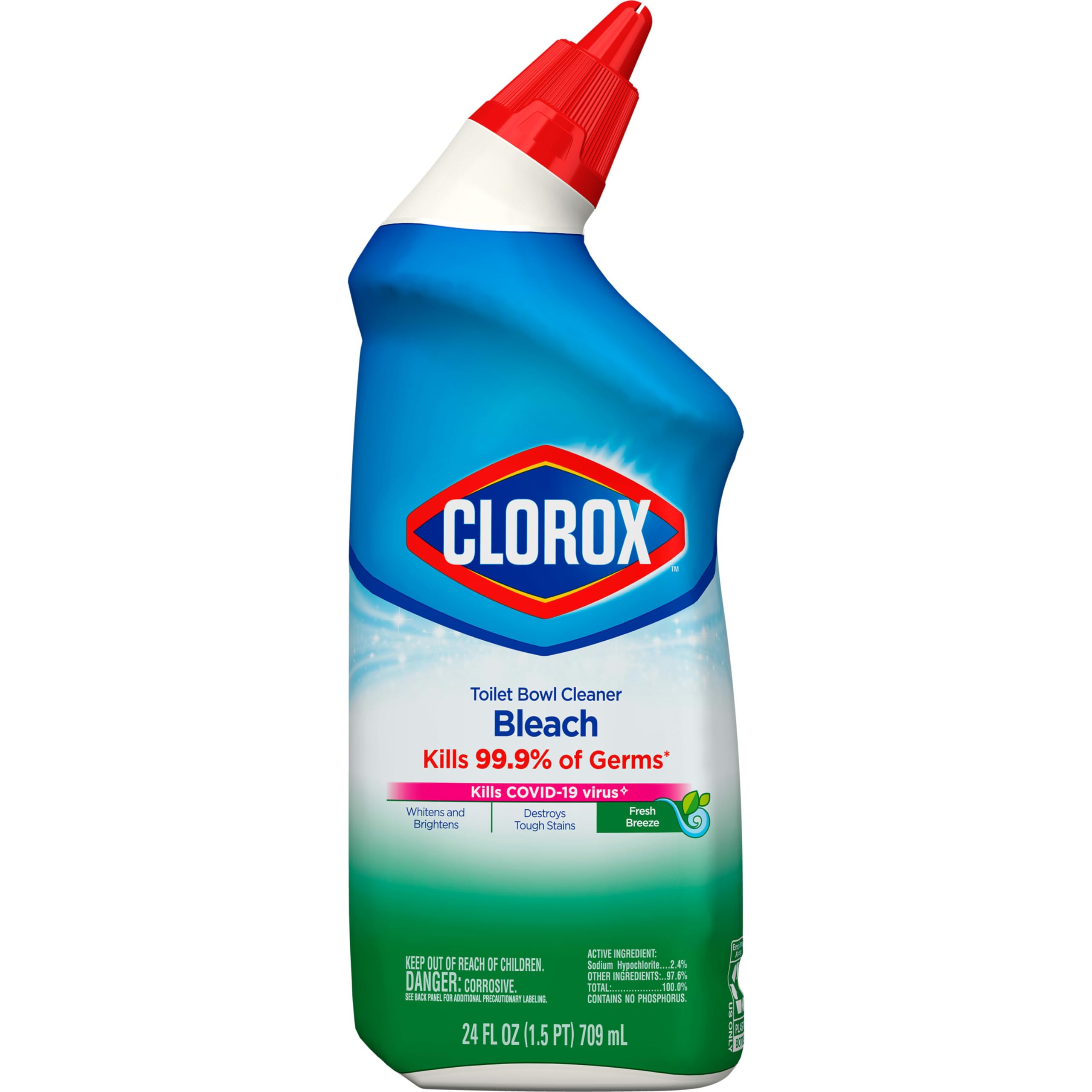 Foto 6 pulgar | Limpiador De Inodoros Clorox, Líquido Desinfectante, 700 Ml - Venta Internacional.