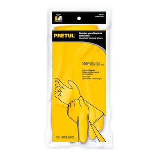 Foto 1 | Guantes De Látex Para Limpieza Puño Largo Pretul Gu-342