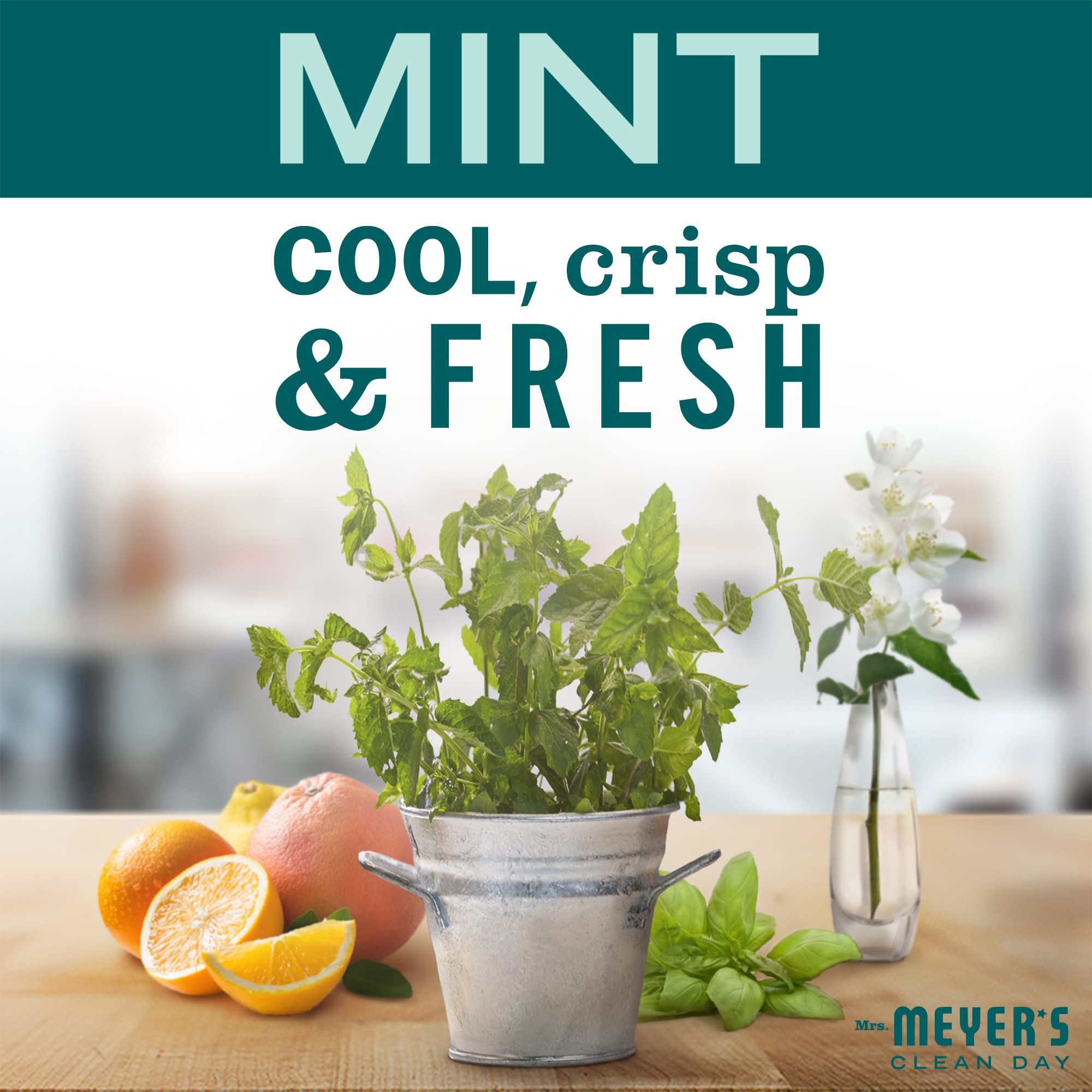 Foto 4 pulgar | Spray Limpiador Multiusos Mrs. Meyer's Clean Day Mint 500 Ml X 3 - Venta Internacional.