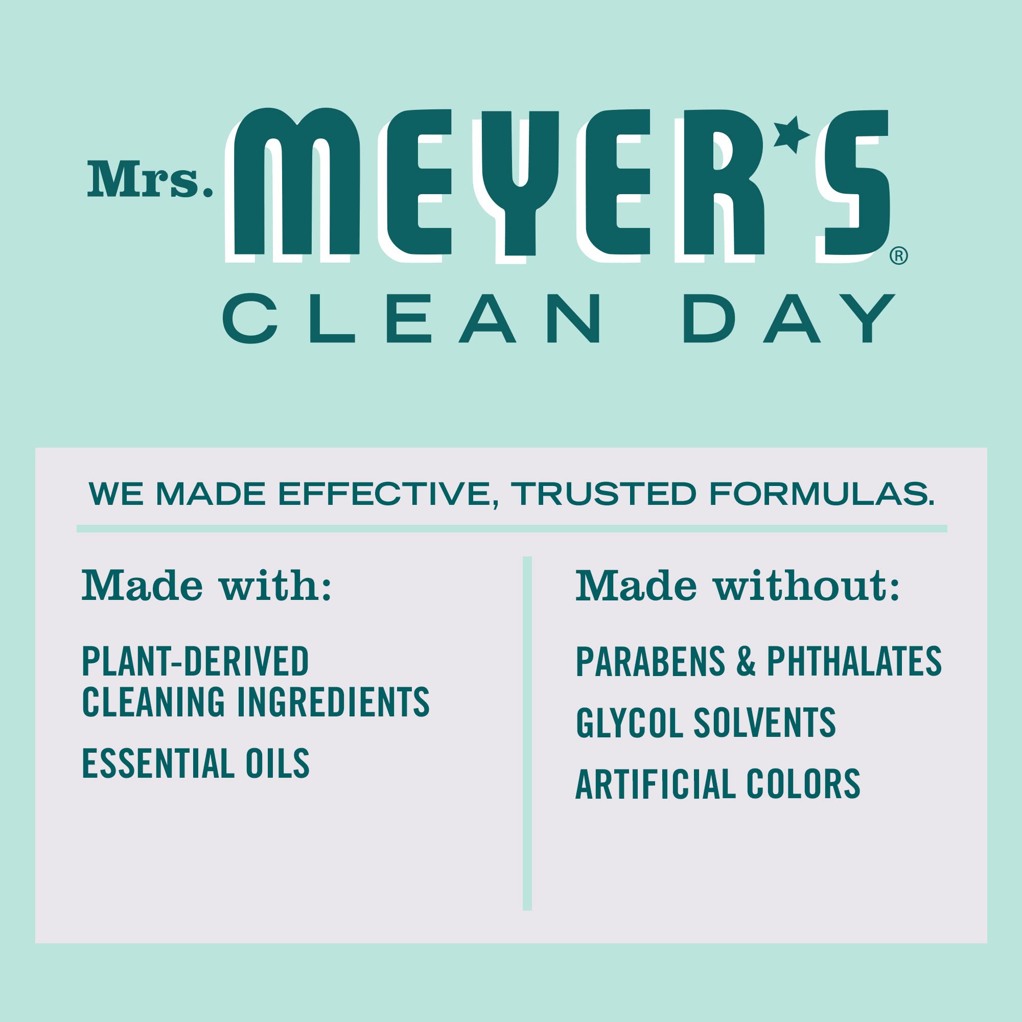 Foto 5 pulgar | Spray Limpiador Multiusos Mrs. Meyer's Clean Day Mint 500 Ml X 3 - Venta Internacional.