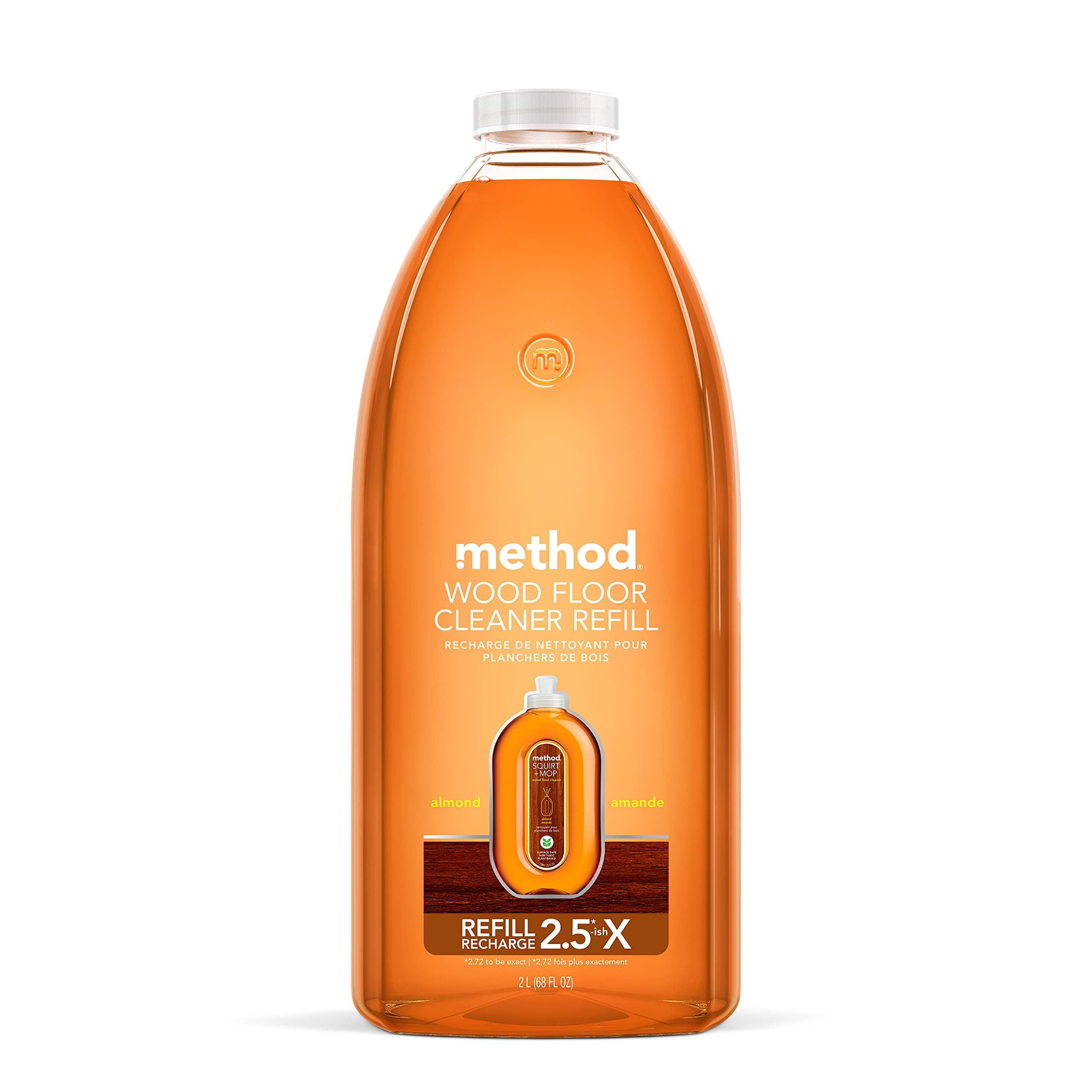 Limpiador De Pisos  Método De Recarga: Squirt + Mop  Madera Dura  2 Litros  Almendra - Venta Internacional.