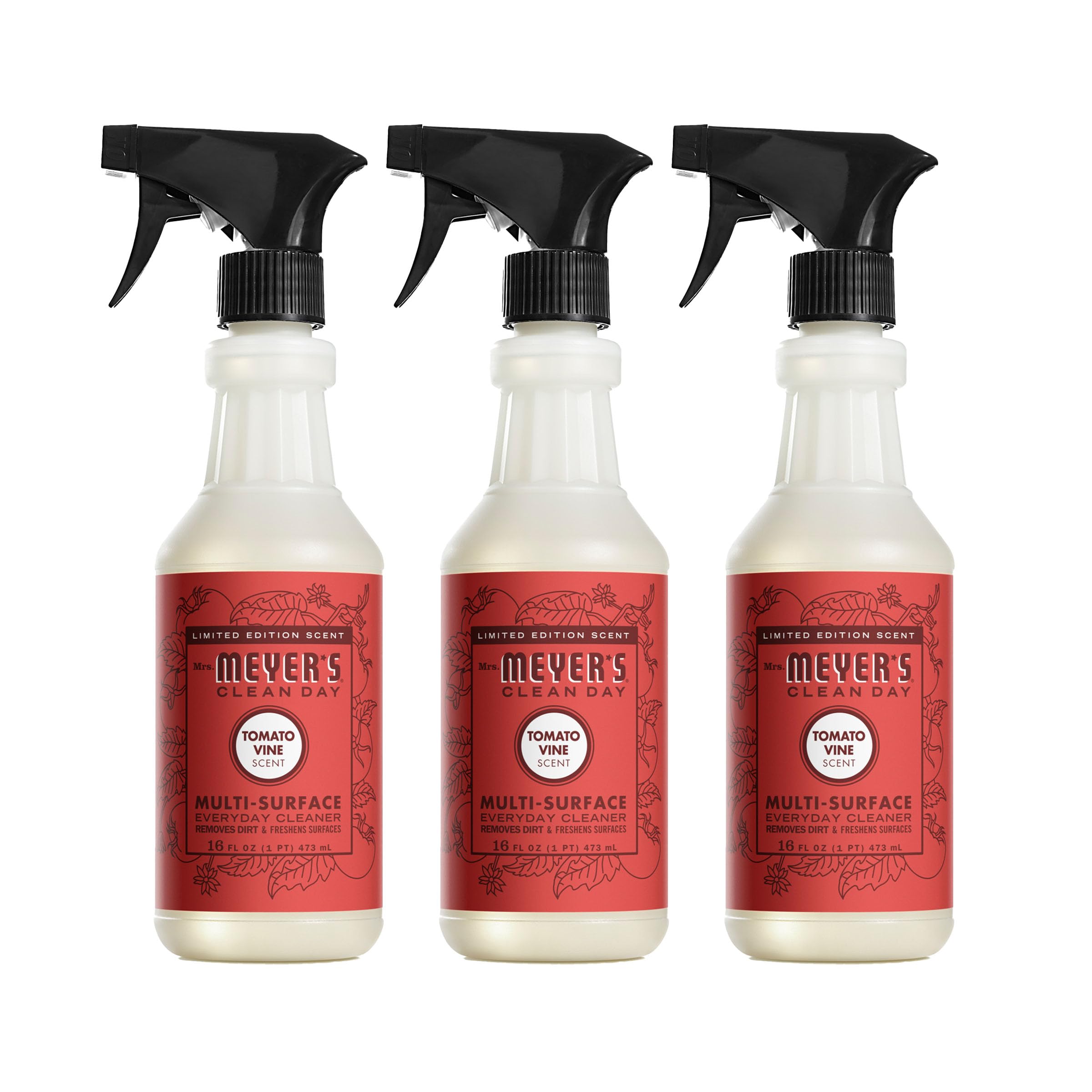 Limpiador Diario Mrs. Meyer's Clean Day Tomato Vine 480 Ml (x3) - Venta Internacional. $737