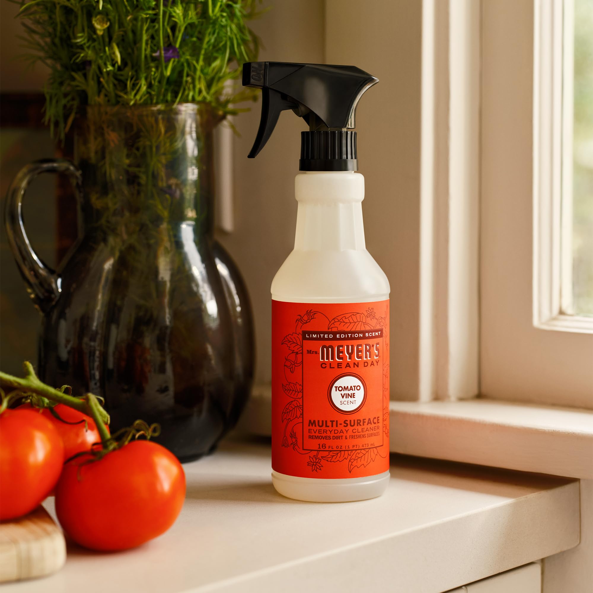 Foto 7 pulgar | Limpiador Diario Mrs. Meyer's Clean Day Tomato Vine 480 Ml (x3) - Venta Internacional.