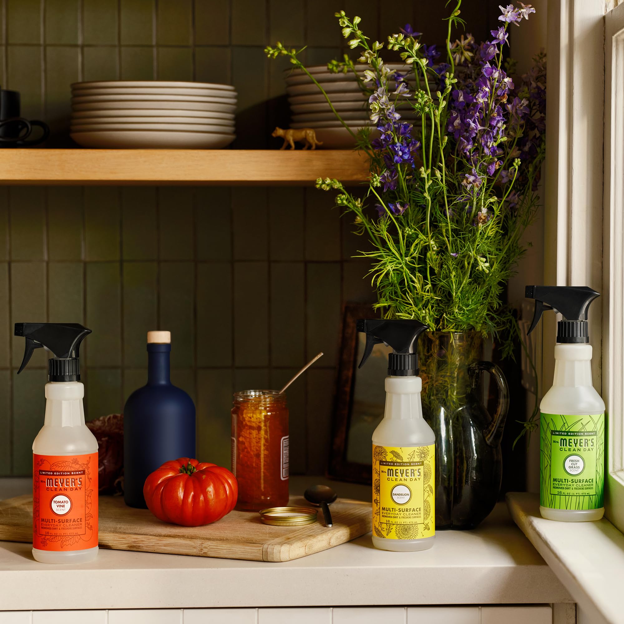 Foto 8 pulgar | Limpiador Diario Mrs. Meyer's Clean Day Tomato Vine 480 Ml (x3) - Venta Internacional.