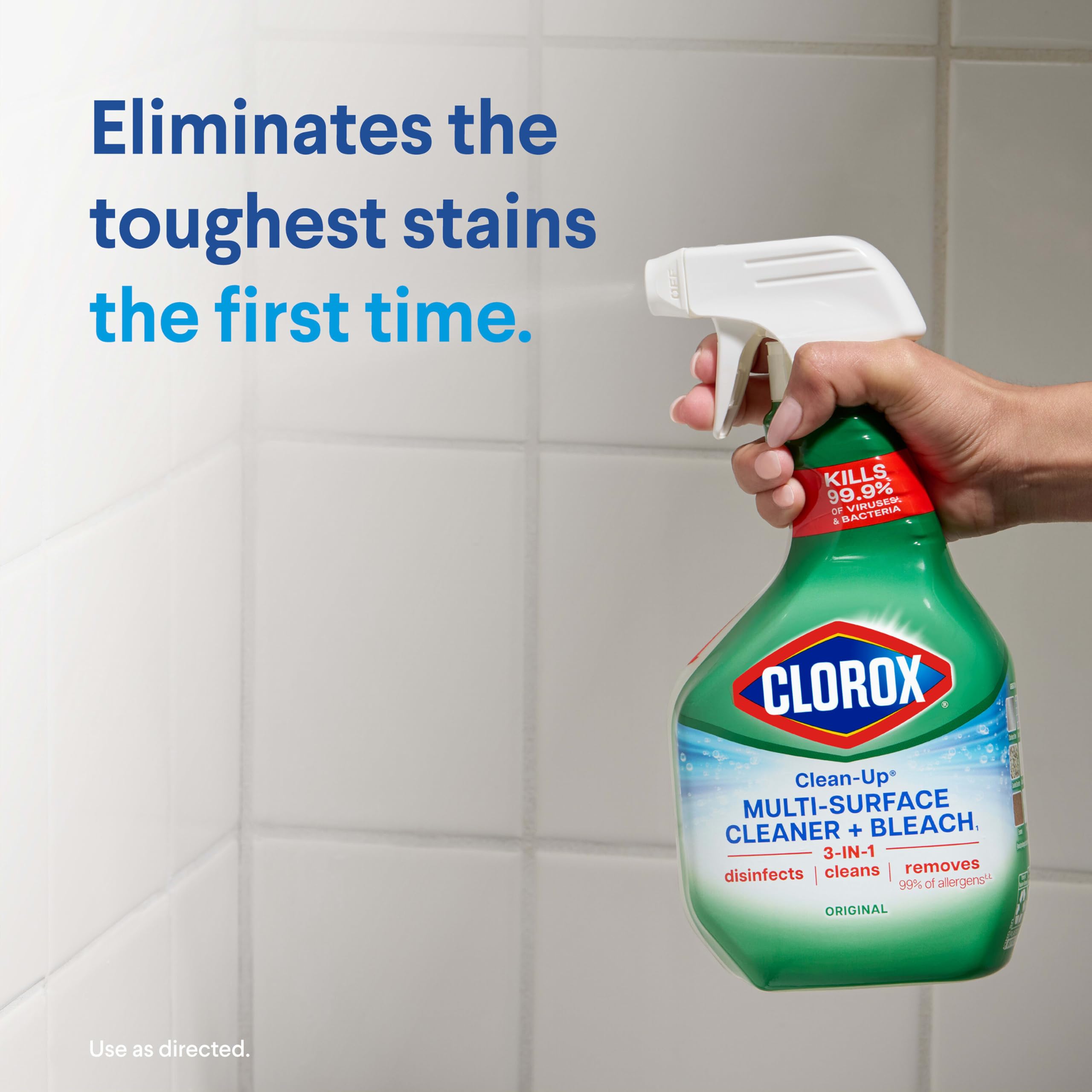 Foto 8 pulgar | Spray Limpiador Clorox Clean-up Con Lejía 946 Ml (paquete De 3) - Venta Internacional.