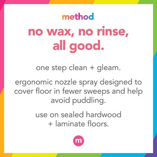 Foto 3 | Floor Cleaner Method Hardwood Squirt + Mop 750 Ml Paquete De 6 - Venta Internacional.