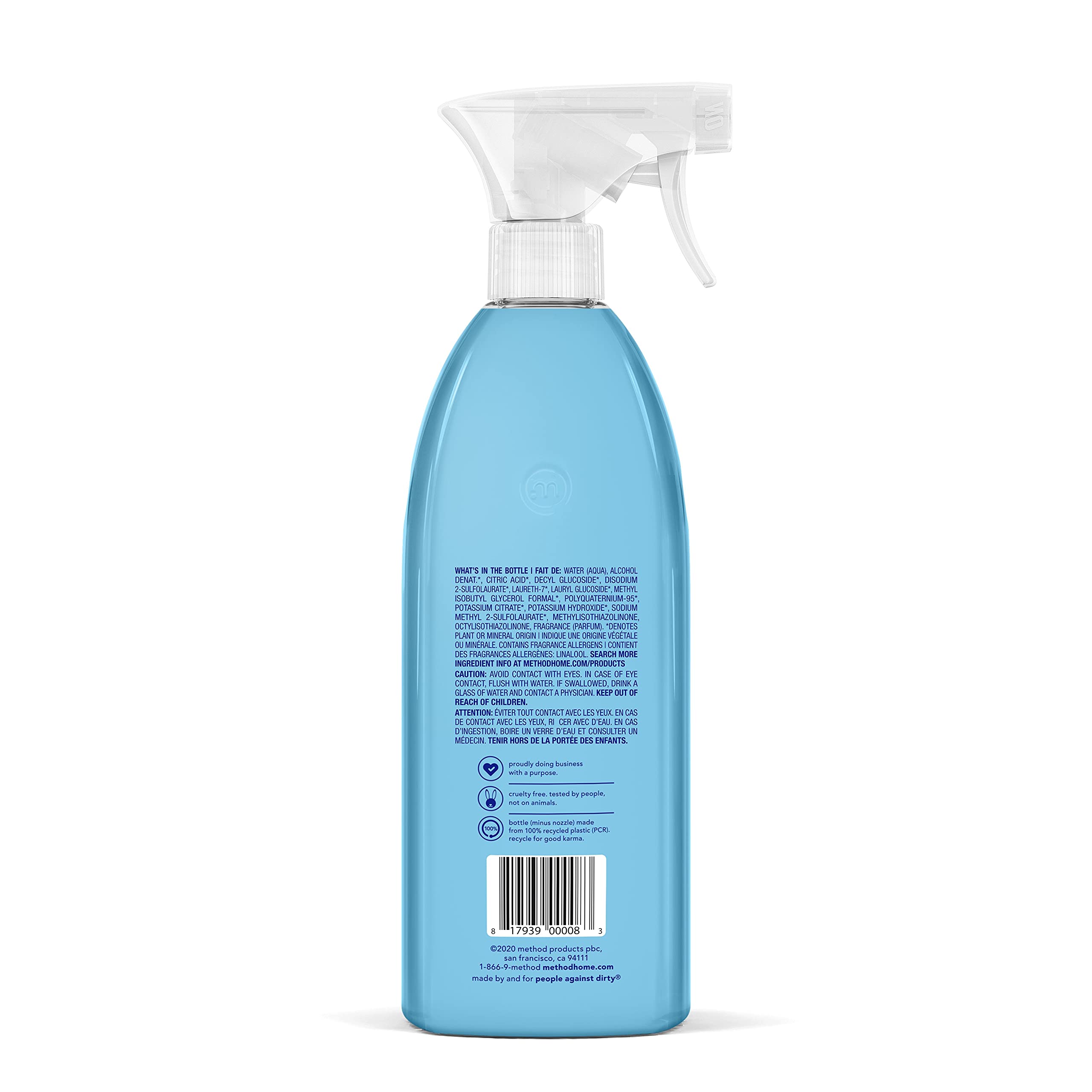 Foto 2 | Método Limpiador De Baño Que Elimina El Moho Y Los Hongos  800 Ml  Paquete De 4 - Venta Internacional.