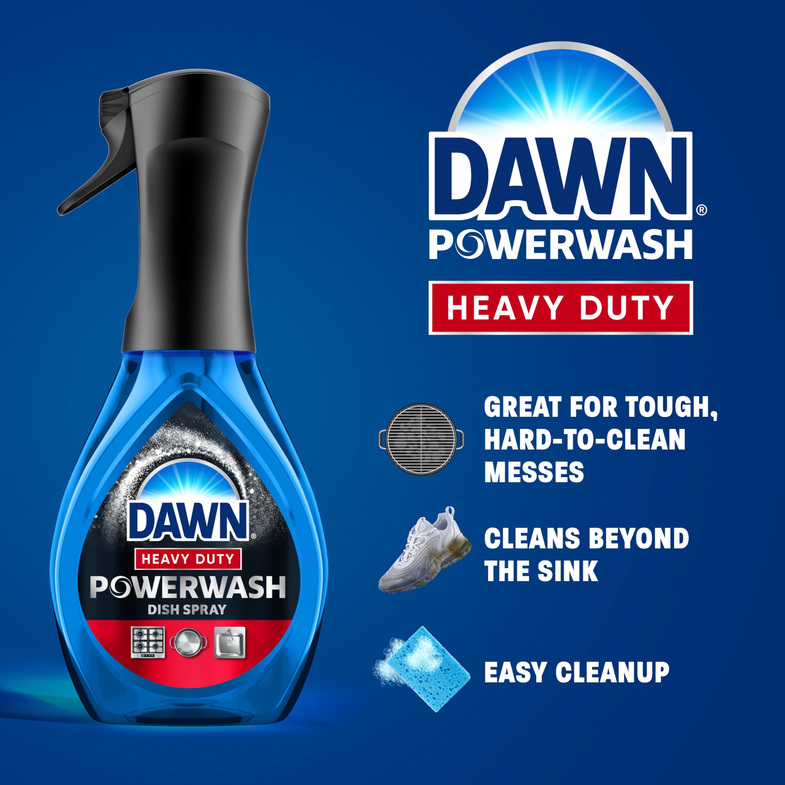 Foto 4 pulgar | Limpiador Dawn Powerwash Heavy Duty 1 9 L - Venta Internacional.