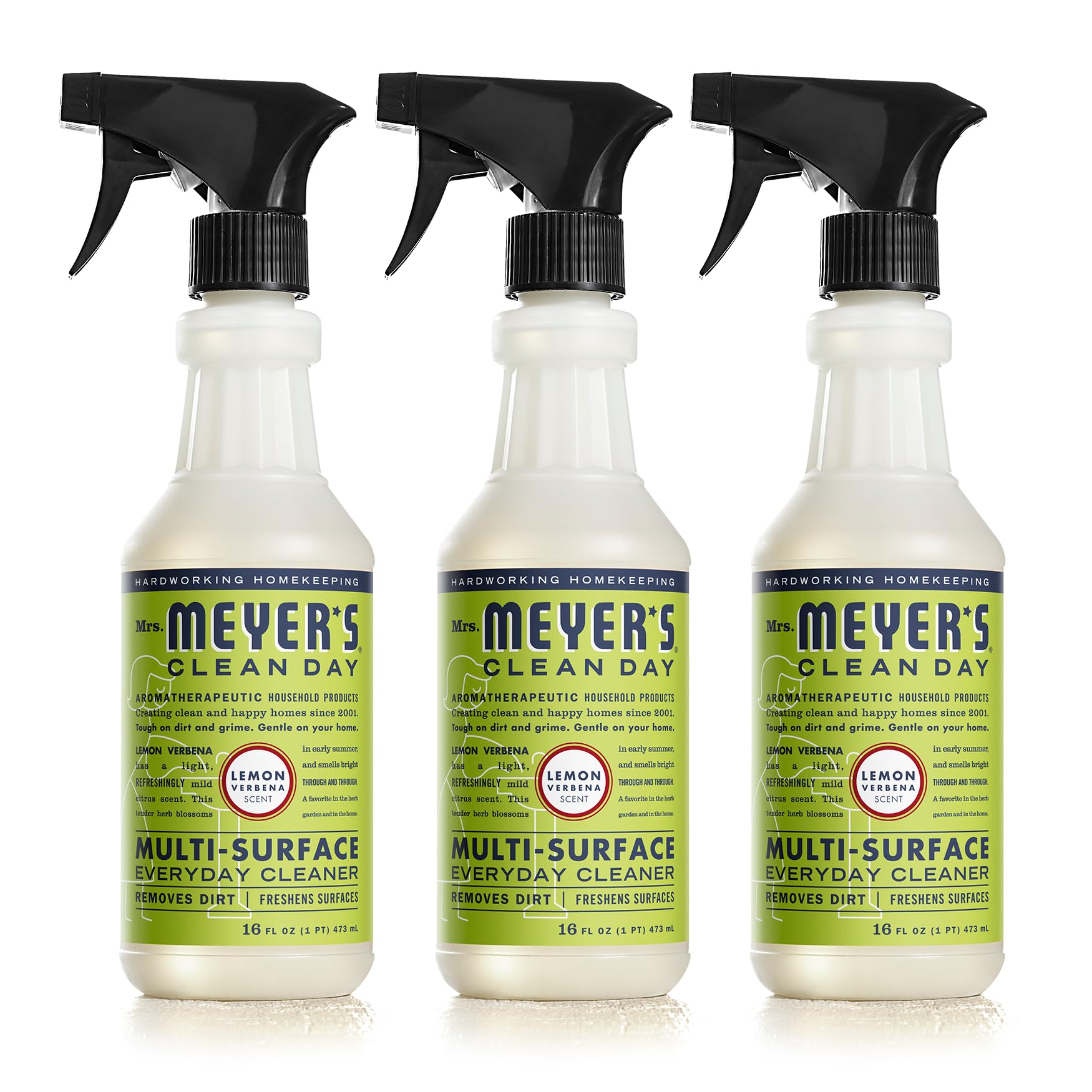 Foto 2 pulgar | Spray Limpiador Multiusos Mrs. Meyer's Clean Day Lemon 473 Ml X 3 - Venta Internacional.