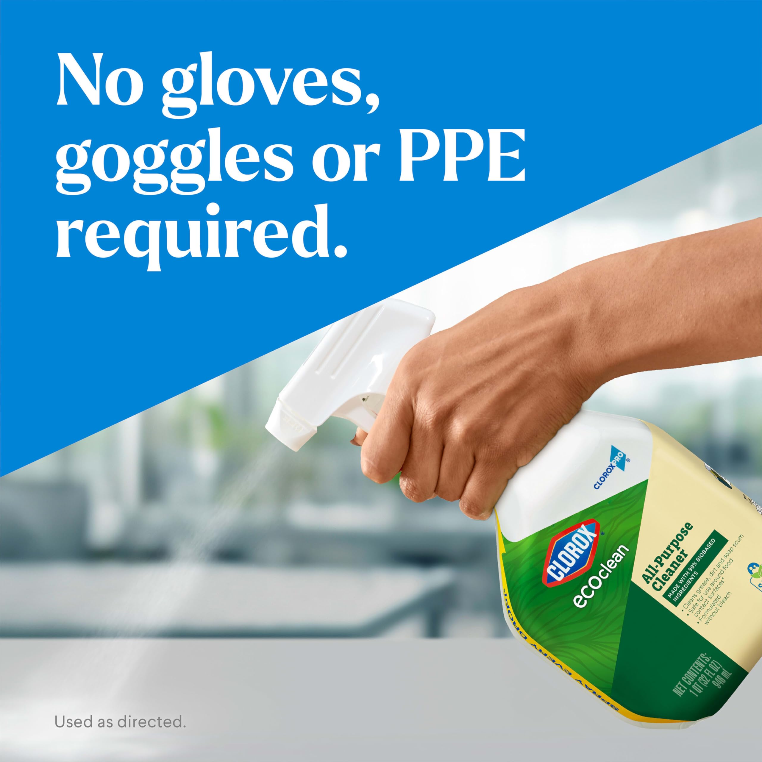 Foto 8 pulgar | Recambio De Limpiador Multiusos Cloroxpro Clorox Ecoclean 3.8l - Venta Internacional.