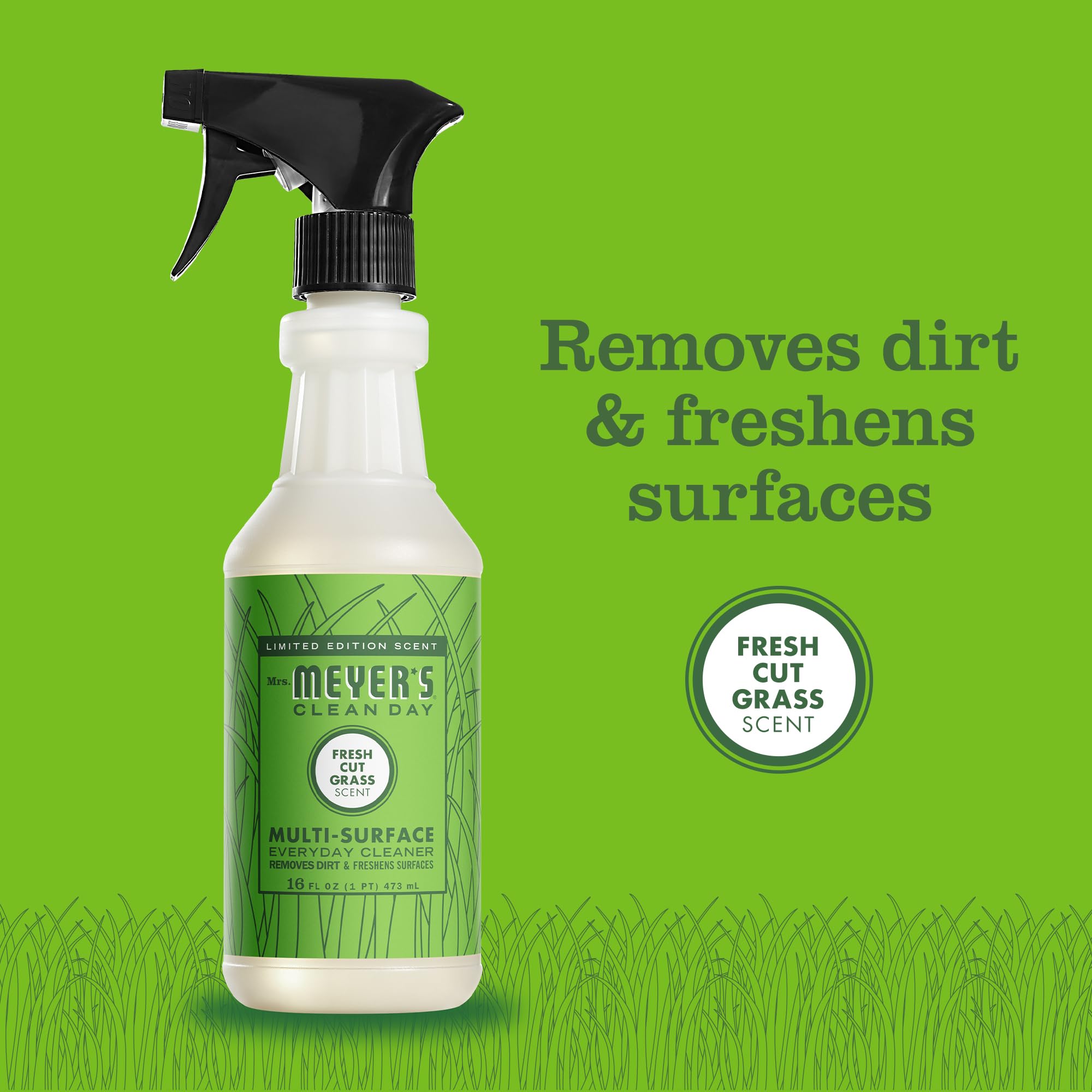 Foto 4 | Limpiador Diario Mrs. Meyer's Clean Day  Hierba Recién Cortada  480 Ml - Venta Internacional.