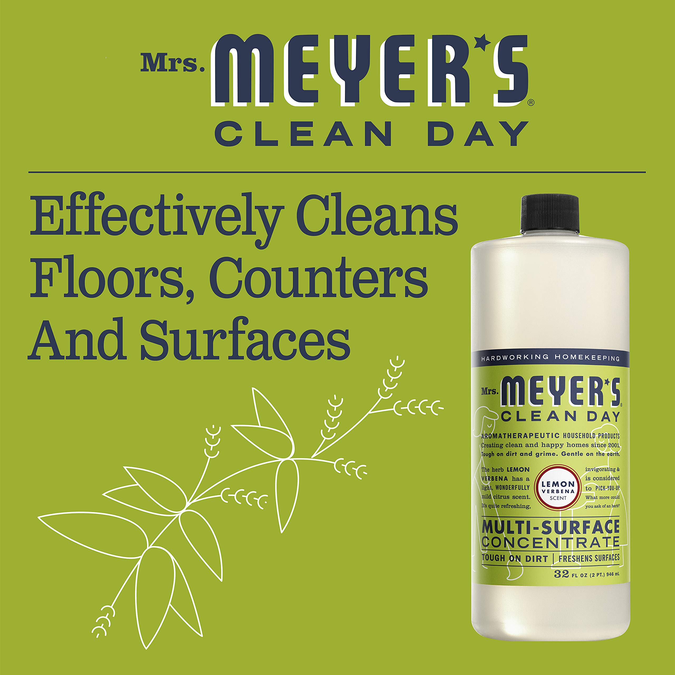 Foto 4 pulgar | Limpiador Concentrado Multisuperficie Mrs. Meyer's Clean Day - Venta Internacional.