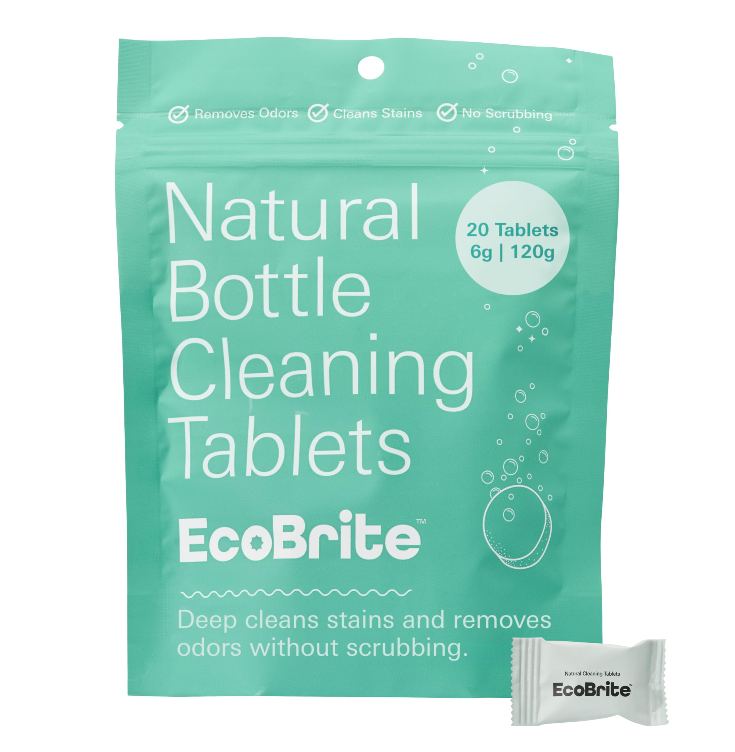 Foto 2 pulgar | Tabletas Limpiadoras Owala Ecobrite Para Botellas Y Más  Paquete De 20 - Venta Internacional.
