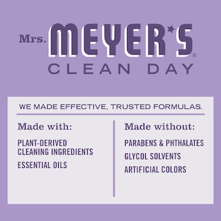 Foto 3 | Limpiador Diario Mrs. Meyer's Clean Day Con Aroma A Lila 480 Ml (paquete De 3) - Venta Internacional.