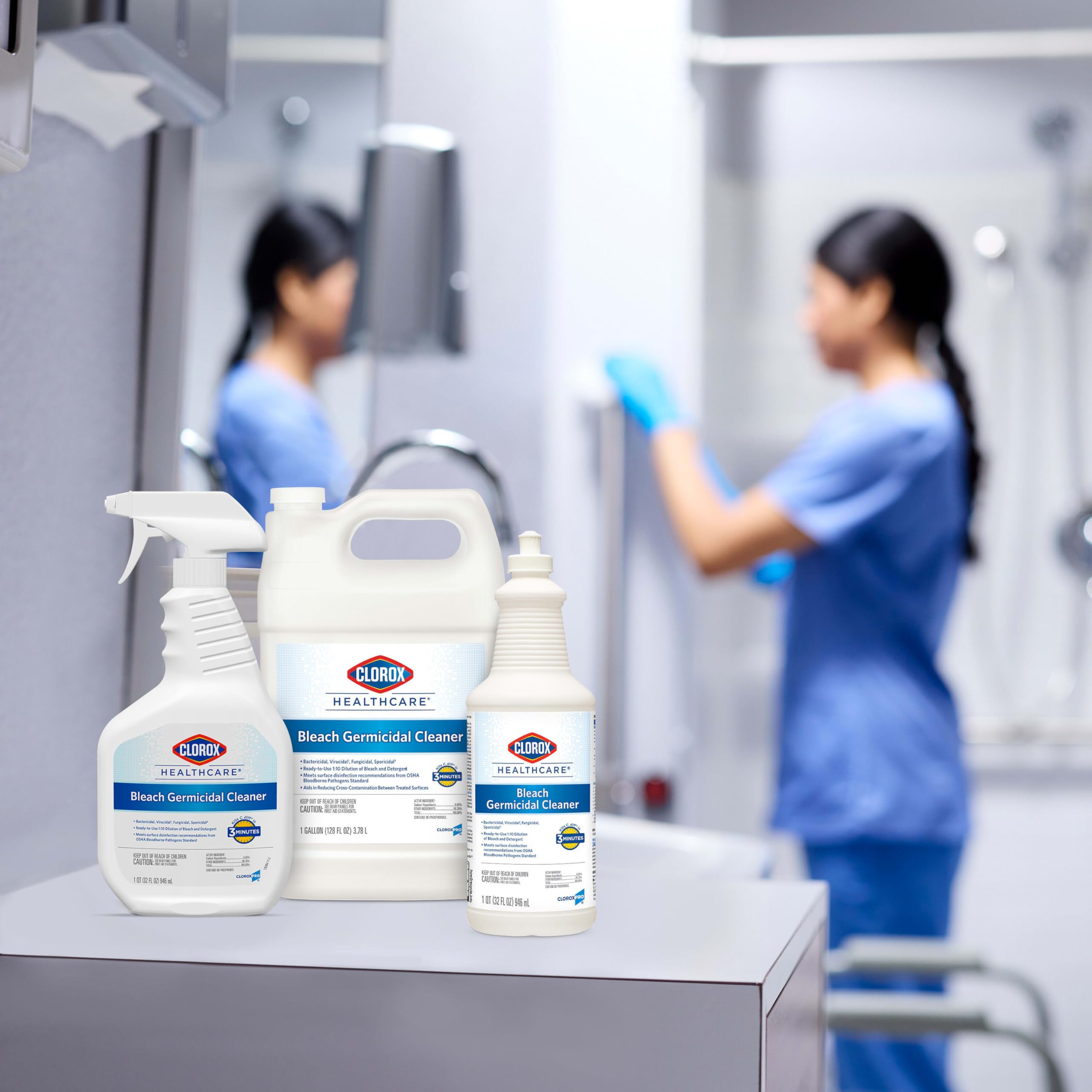 Foto 5 | Cleaner Refill Clorox Healthcare Bleach Germicide 3.8 L - Venta Internacional.