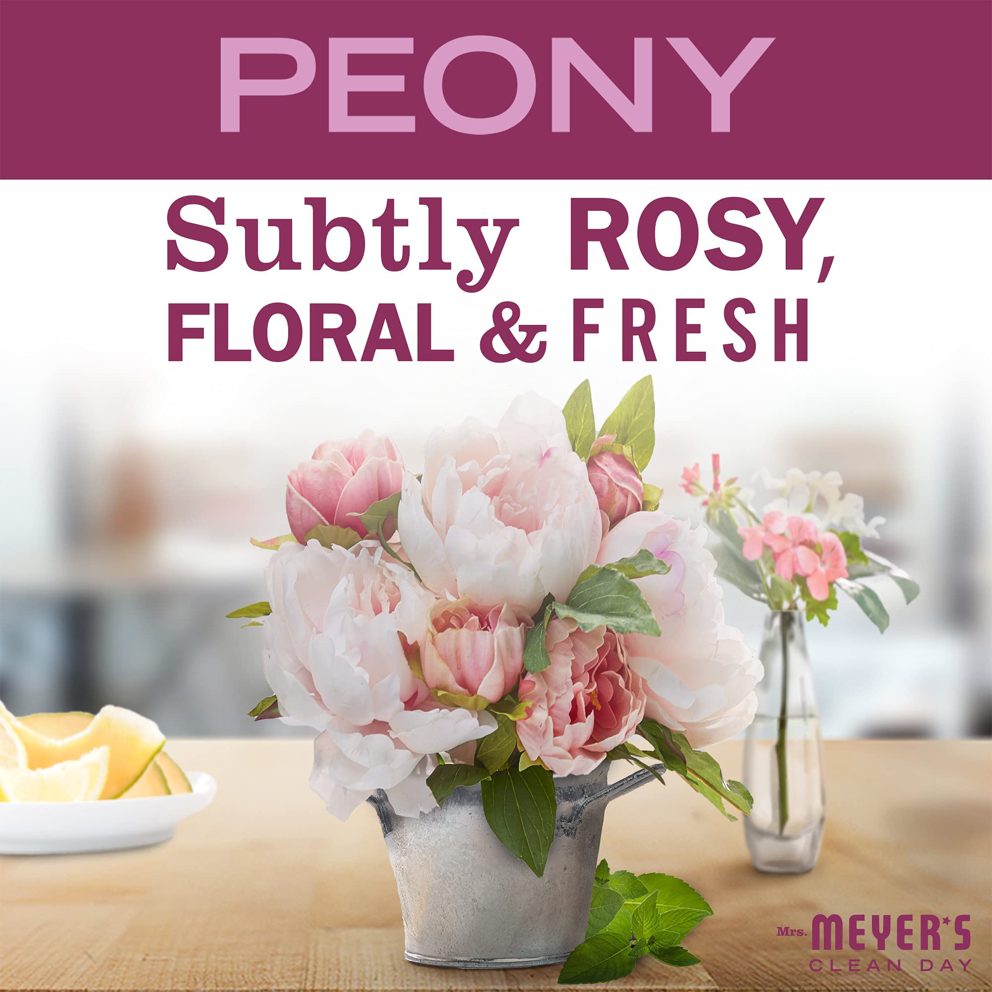 Foto 4 pulgar | Spray Limpiador Multiusos Mrs. Meyer's Clean Day Peony  500 Ml X 3 - Venta Internacional.