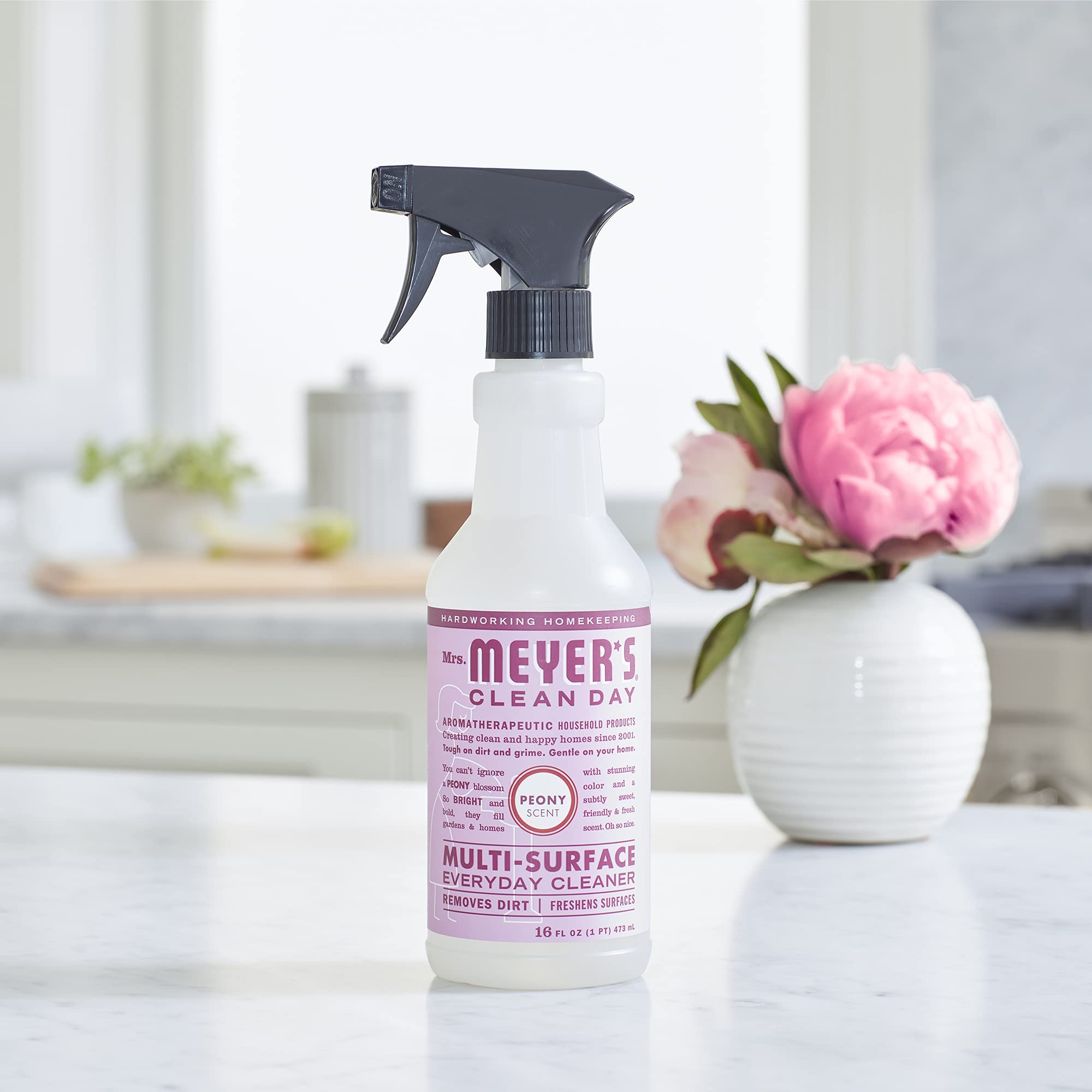 Foto 7 pulgar | Spray Limpiador Multiusos Mrs. Meyer's Clean Day Peony  500 Ml X 3 - Venta Internacional.