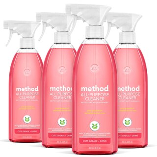 Foto 1 | Limpiador Multiusos En Aerosol Method Pink Grapefruit 800 Ml X4 - Venta Internacional.