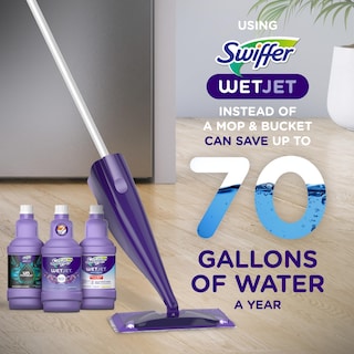 Foto 4 | Limpiador De Suelos Swiffer Wetjet Multiusos Con Gain Scent 1 25 L - Venta Internacional.