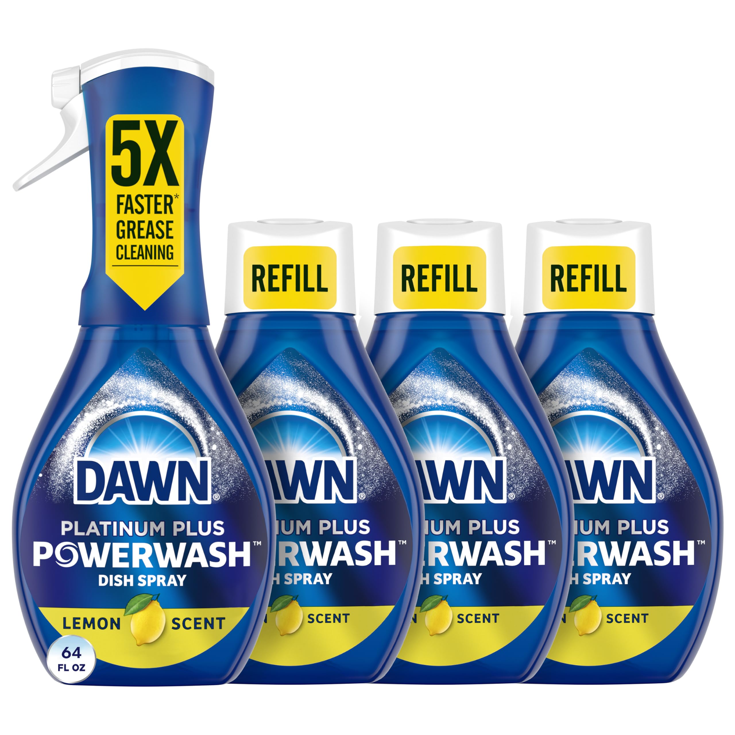 Foto 2 pulgar | Cleaning Supplies Dawn Powerwash  Jabón En Aerosol Para Platos  Limón - Venta Internacional.