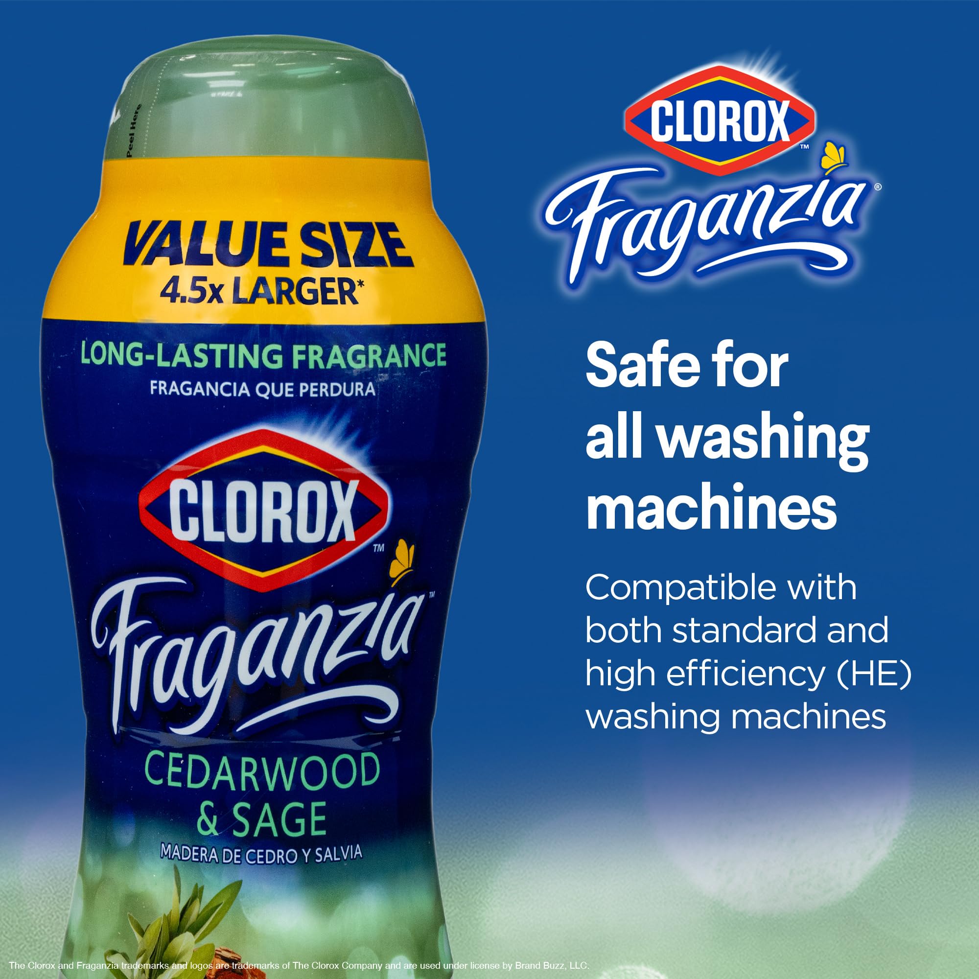 Foto 4 pulgar | Cristales Potenciadores De Aroma Para Lavandería Clorox Fraganzia 2.07l - Venta Internacional.