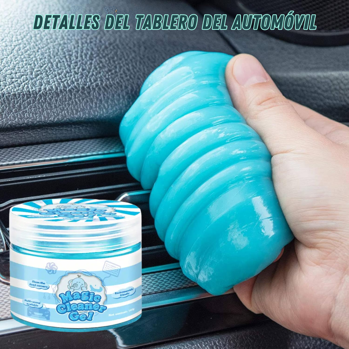 Foto 5 pulgar | Set 4 Slime Limpieza Superficie Multiuso Moldeable Adherente