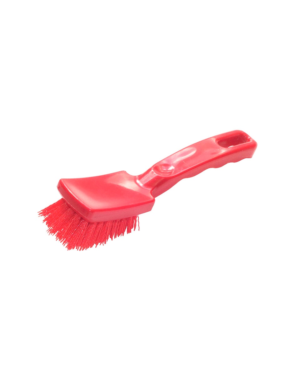 Cepillo Ancho Para Detallado De 7'' En Pbt Castor color Rojo $177