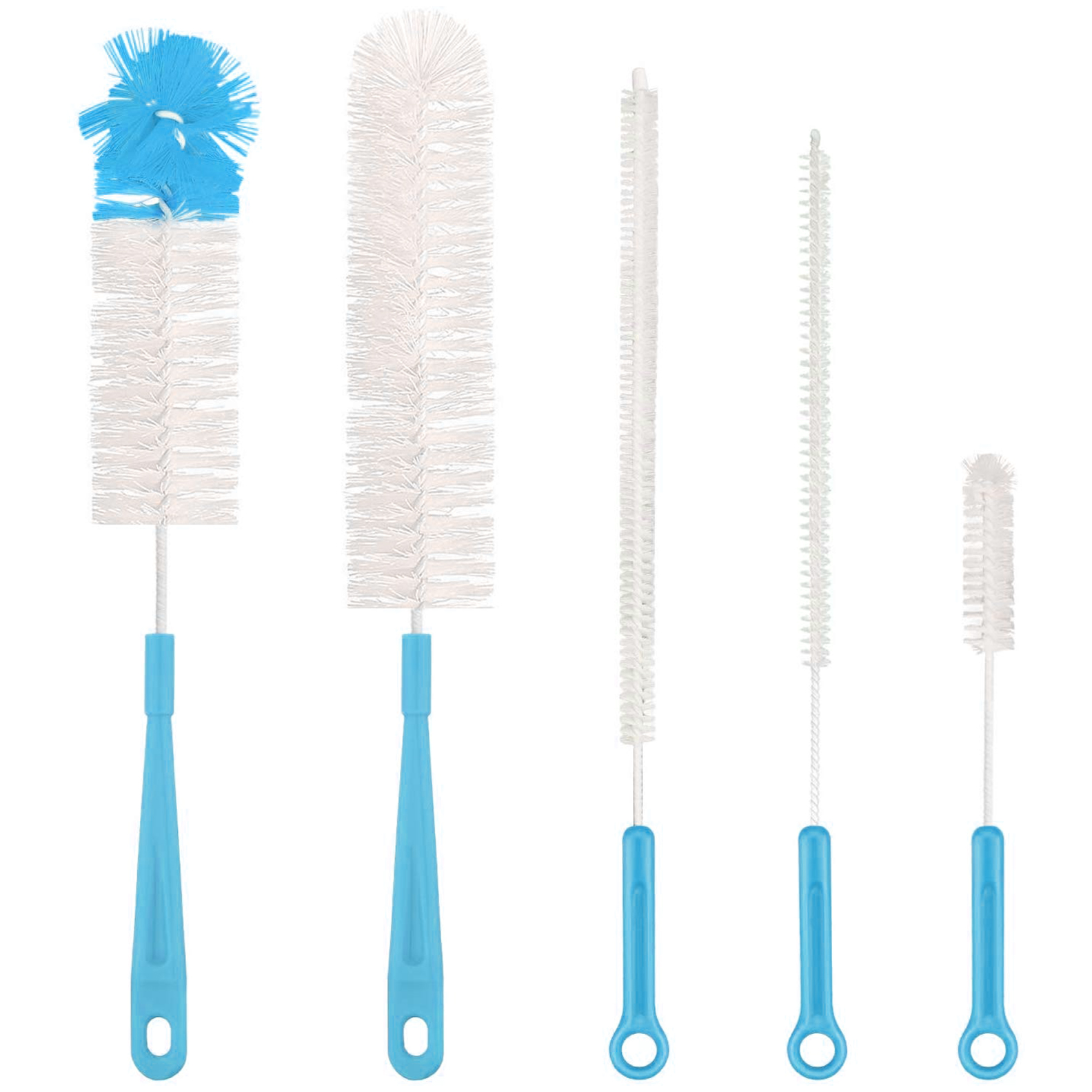 Foto 1 | Set de 5 Cepillos Bazzeff de Limpieza para Cocina Azul