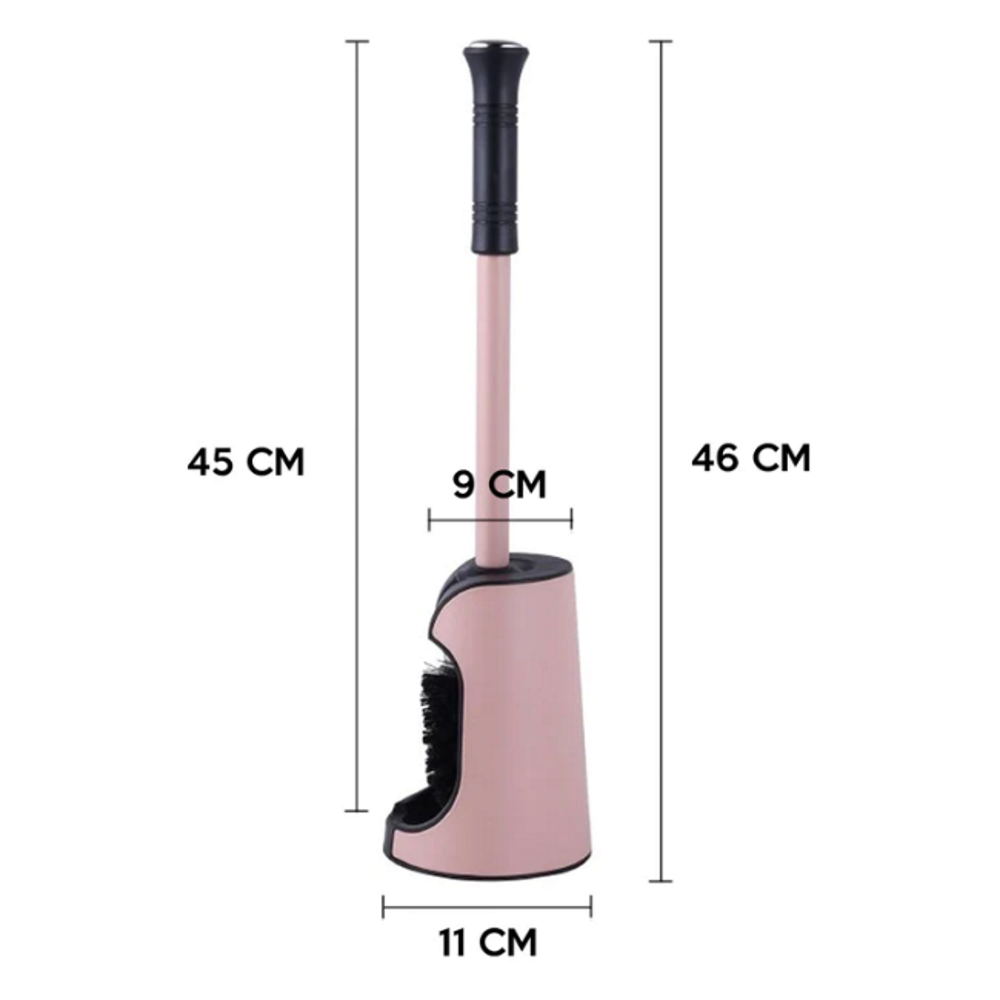 Foto 7 pulgar | Cepillo Escobetilla de Baño con Base Brang color Rosa