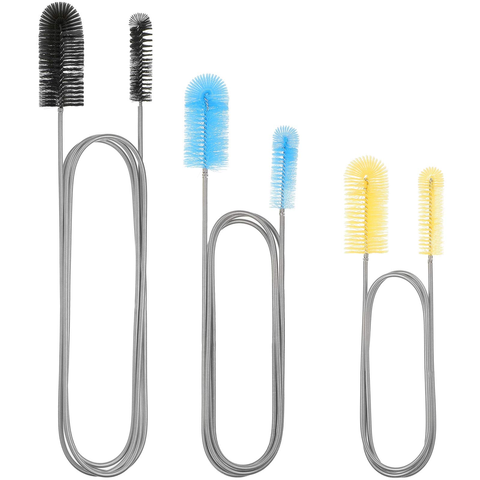 Cepillo De Manguera Para Filtro De Acuario, Acero Inoxidable, 3 Unidades - Venta Internacional. $498