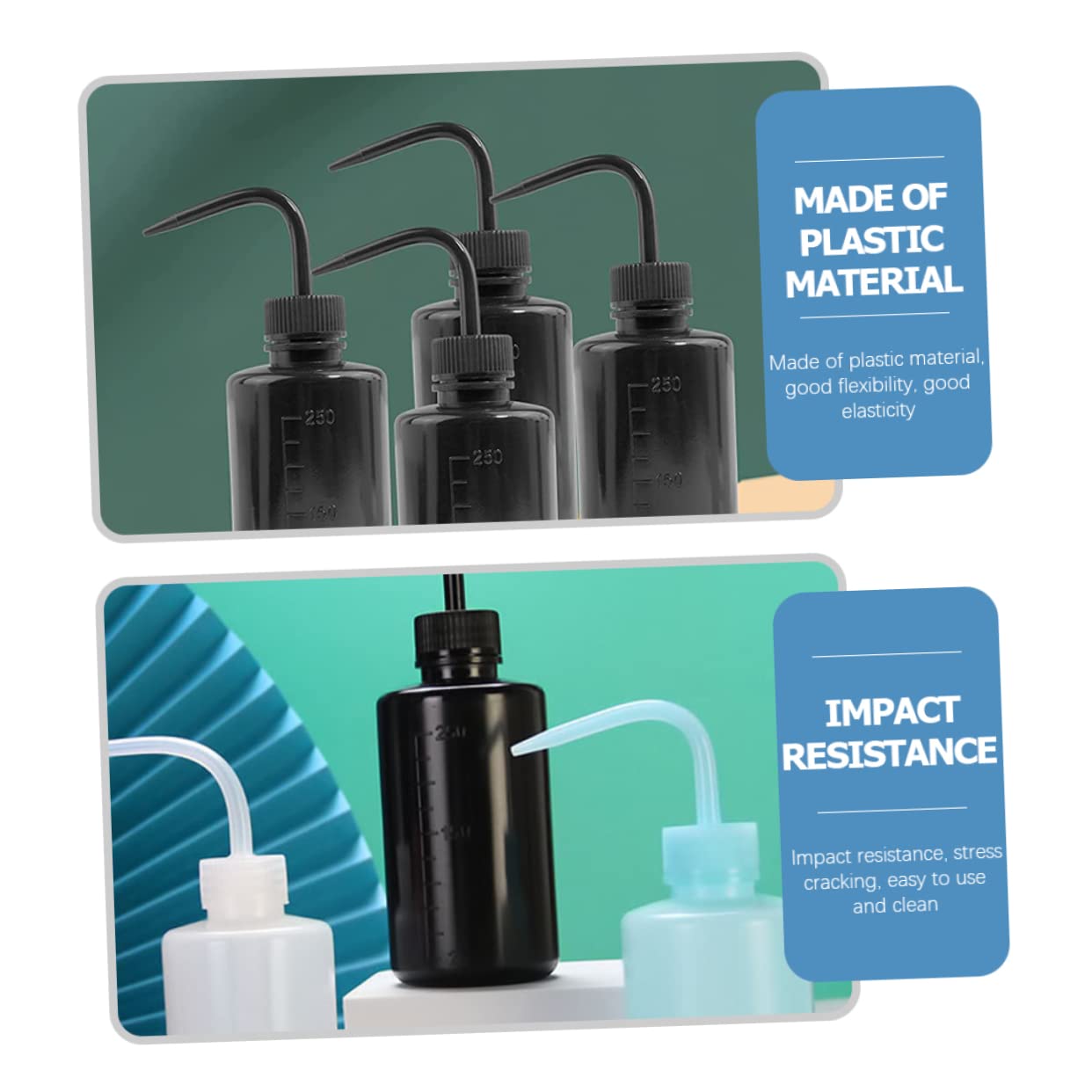 Foto 6 pulgar | Squeeze Bottles Feltechelectr Para Extensiones De Pestañas, 250 Ml, 4 Unidades - Venta Internacional.