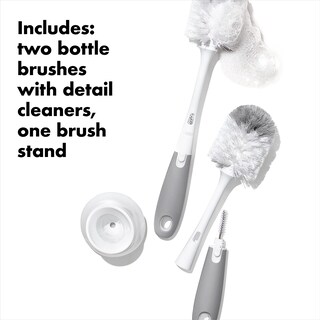 Foto 2 | Cepillos para Biberones Oxo Tot Grey 2 Pack - Venta Internacional