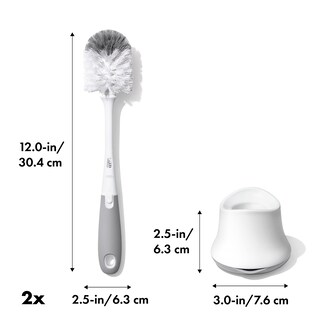 Foto 6 | Cepillos para Biberones Oxo Tot Grey 2 Pack - Venta Internacional