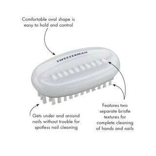 Foto 6 | Cepillo De Uñas Tweezerman De Doble Superficie Para Manicura - Venta Internacional.