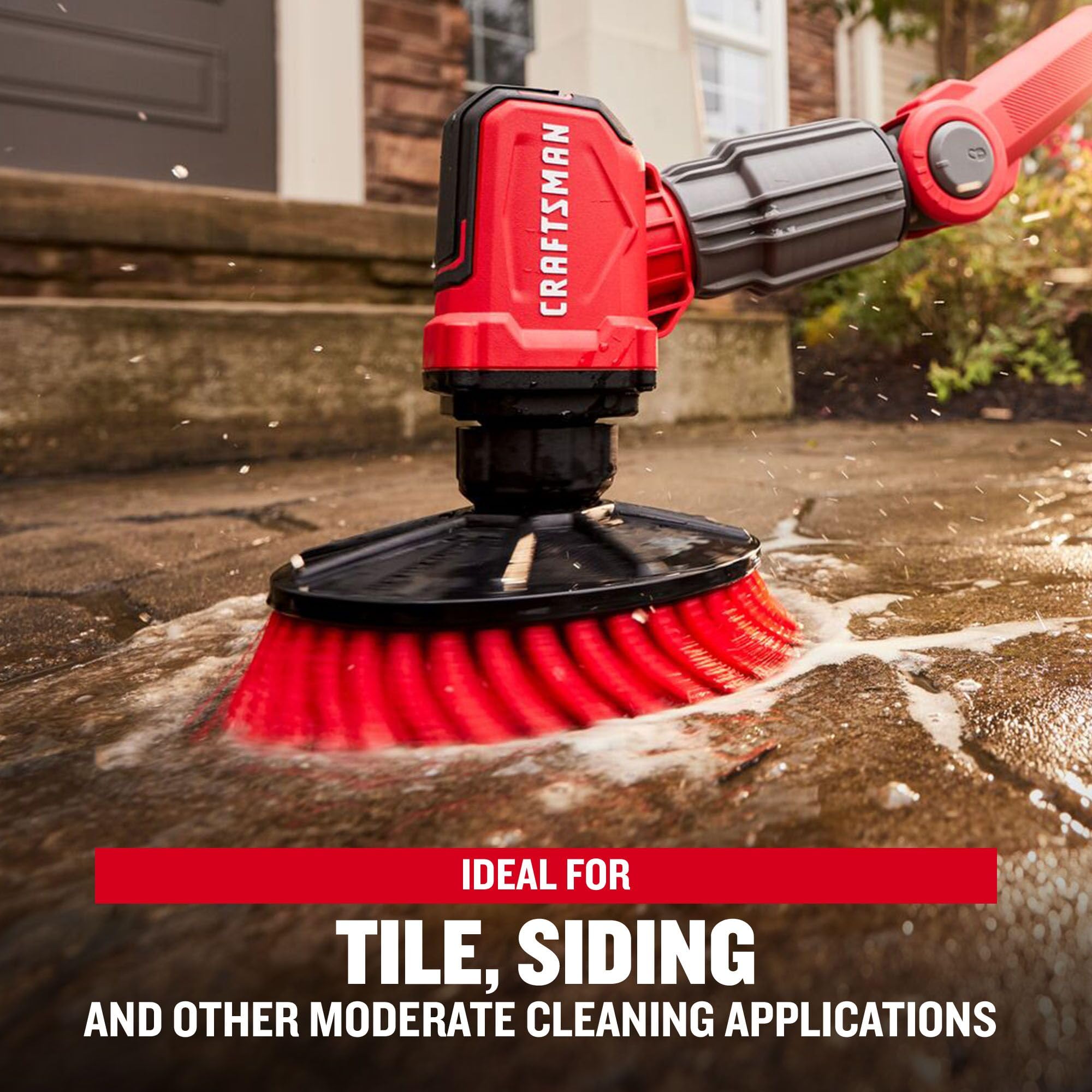 Foto 3 | Cepillo De Limpieza Craftsman Power Scrubber Medium Bristle V20 - Venta Internacional.