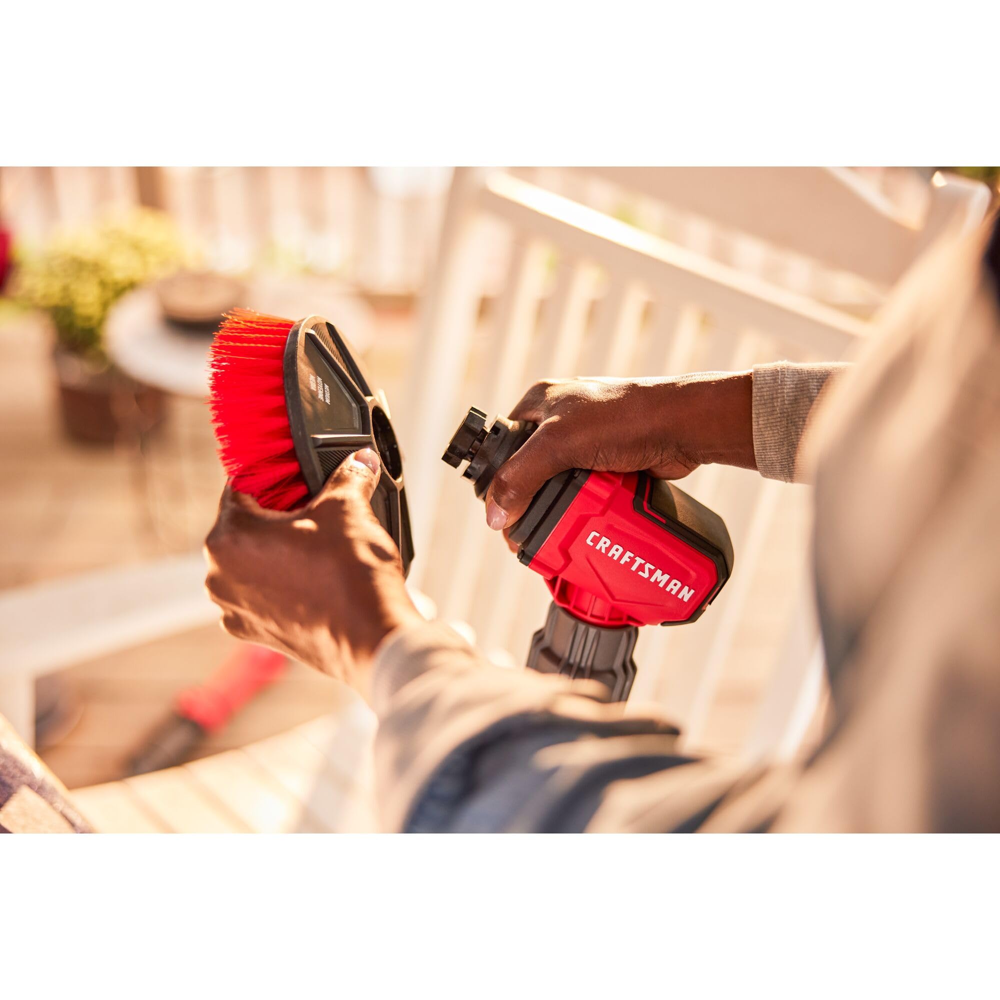 Foto 8 pulgar | Cepillo De Limpieza Craftsman Power Scrubber Medium Bristle V20 - Venta Internacional.
