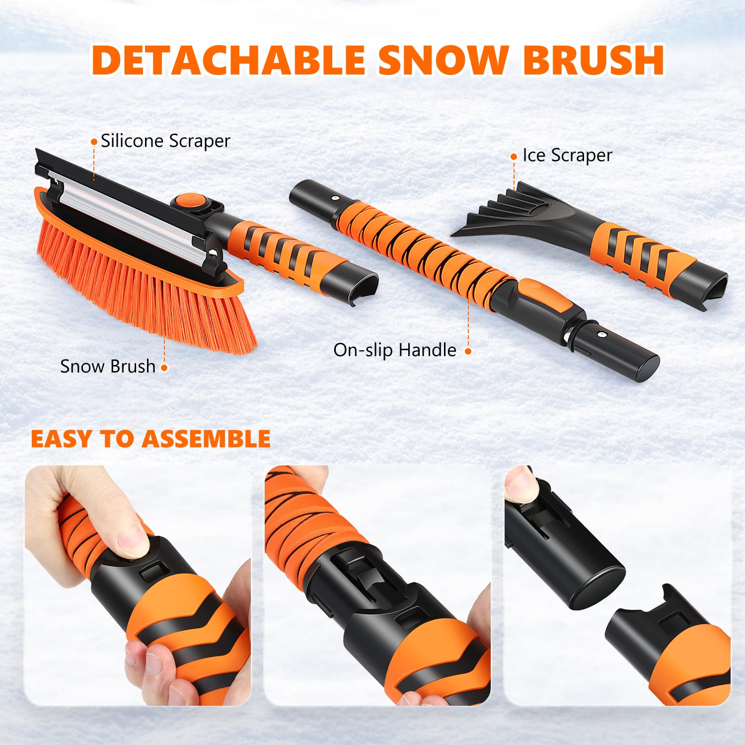 Foto 7 pulgar | Snow Brush Dna Motoring Tools-00376 110 Cm Con Rascador De Hielo - Venta Internacional.